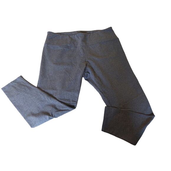 Soft Surroundings Pants - Soft Surroundings Women's Petite XL Gray Pull On Leggings Capri Elastic EUC